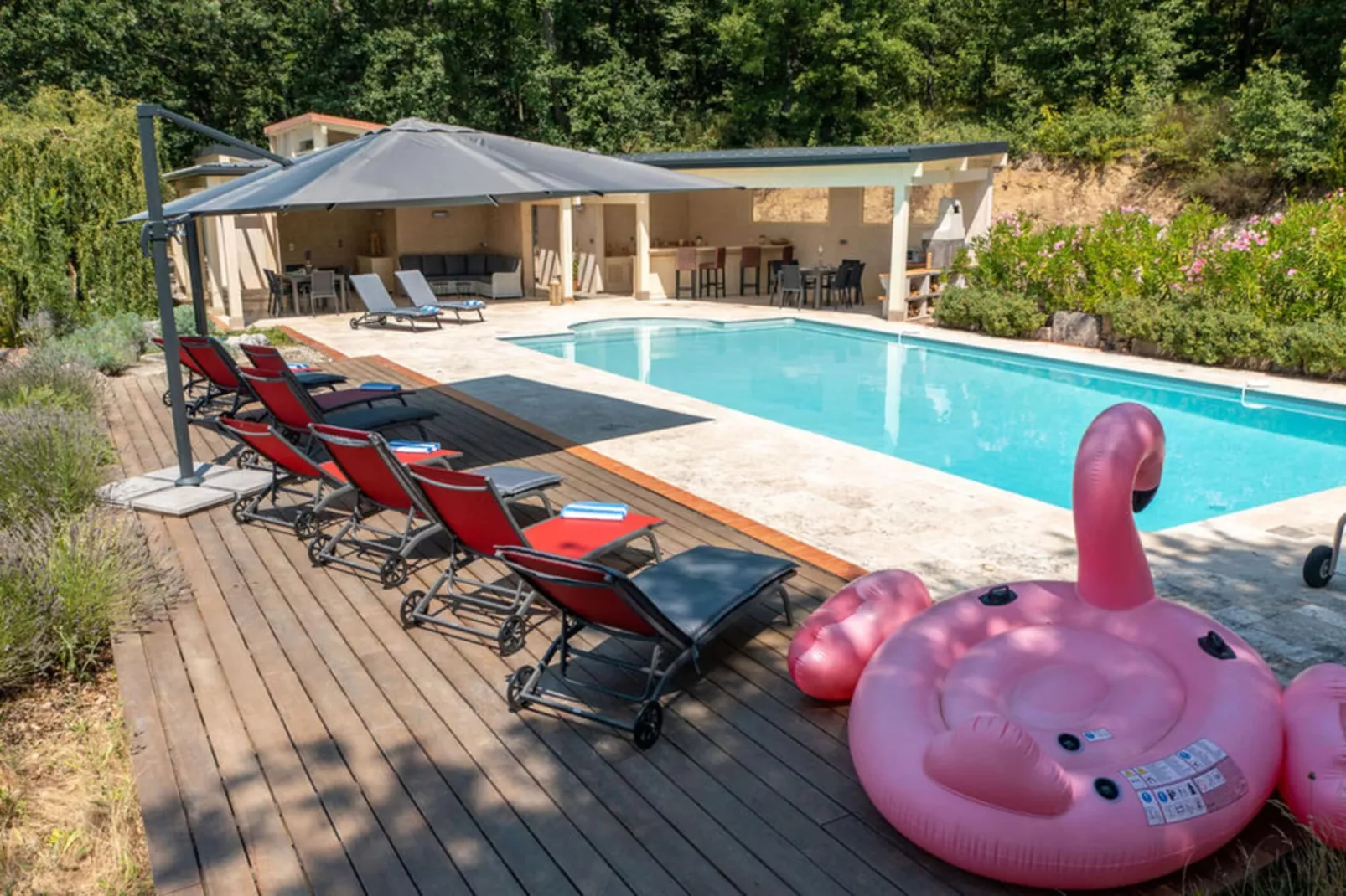 SCI Le Caz Propriété – Villa de Luxe dans le Sud de la France 20 persons - Zwembad