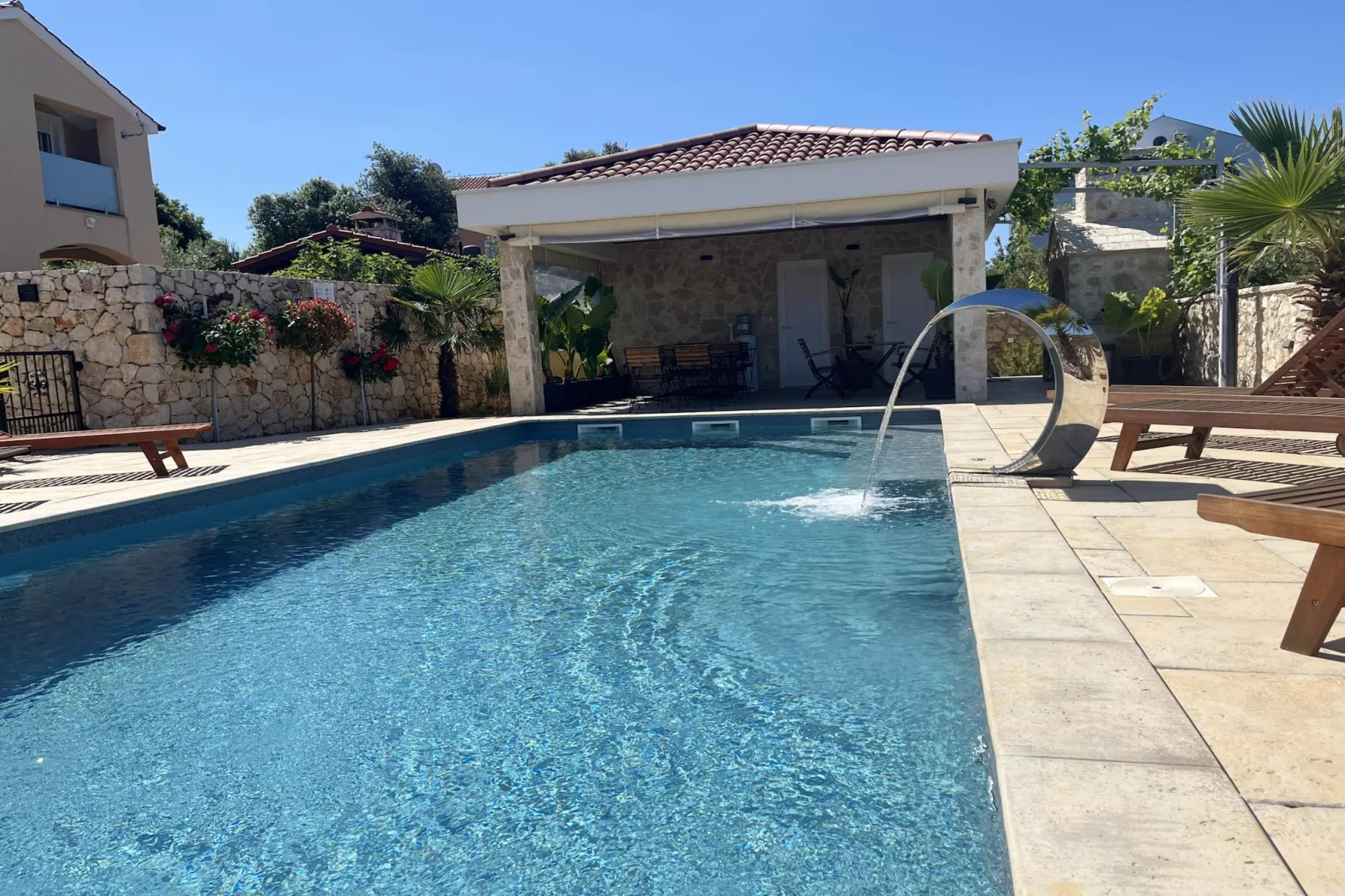 Apartment Mariner 2 with heated pool - Zwembad