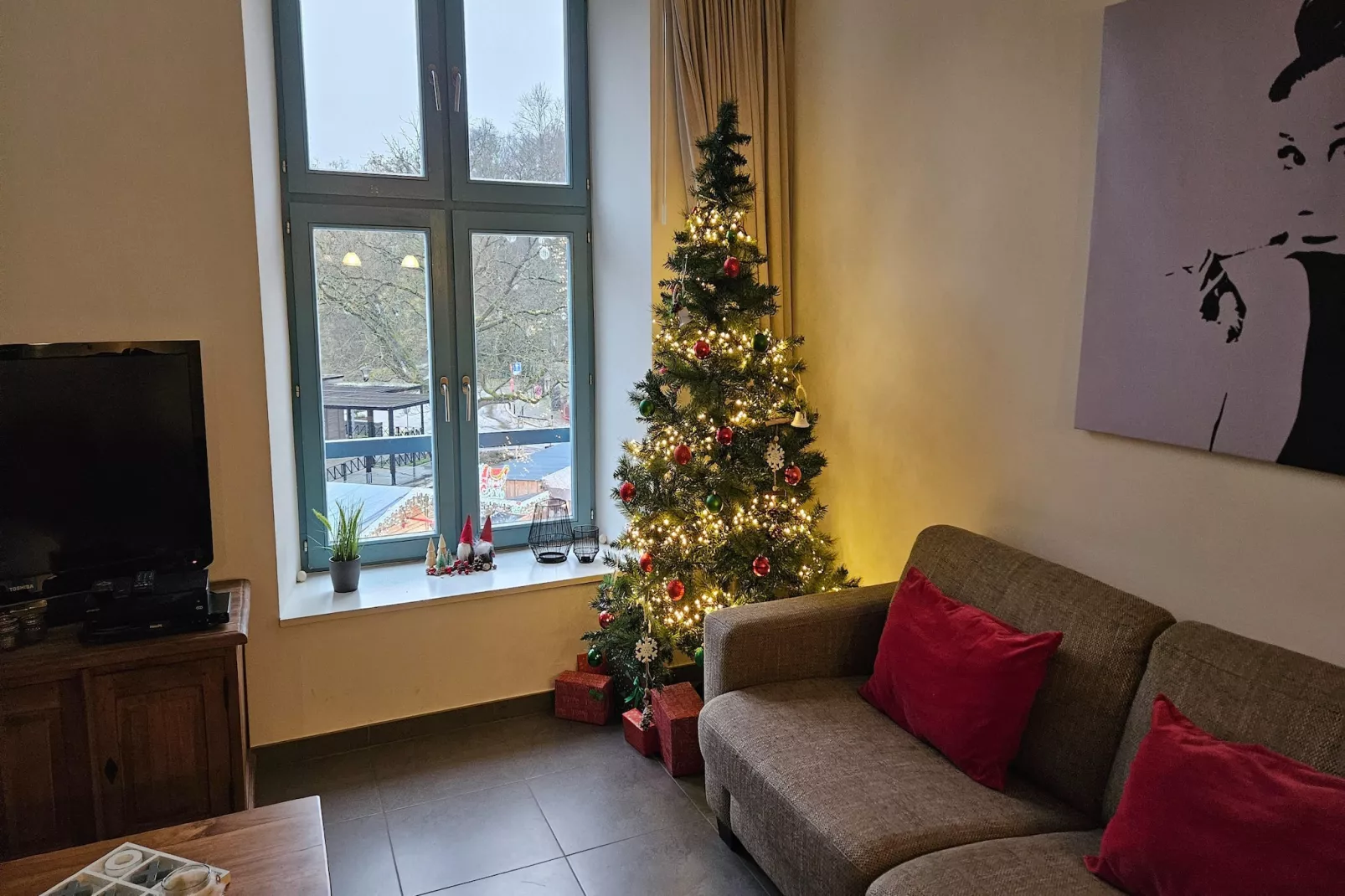 Durbuy center - Woonkamer