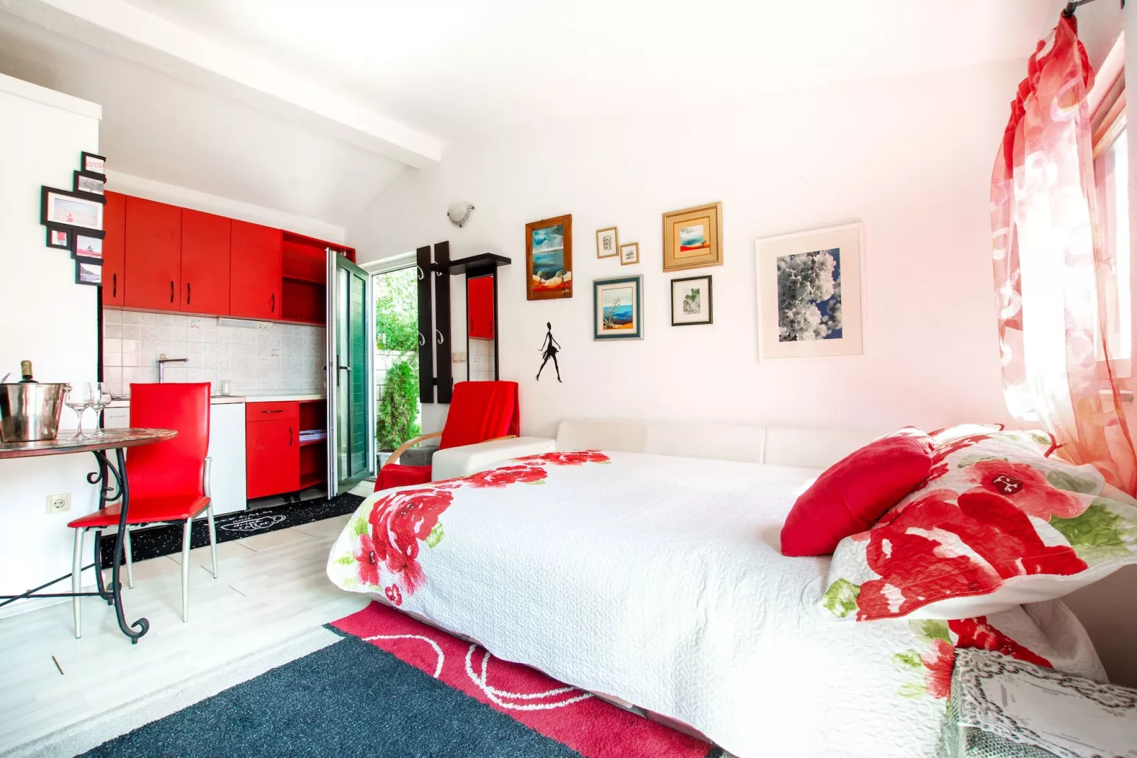 Studio apartment Babilo A3 - Slaapkamer