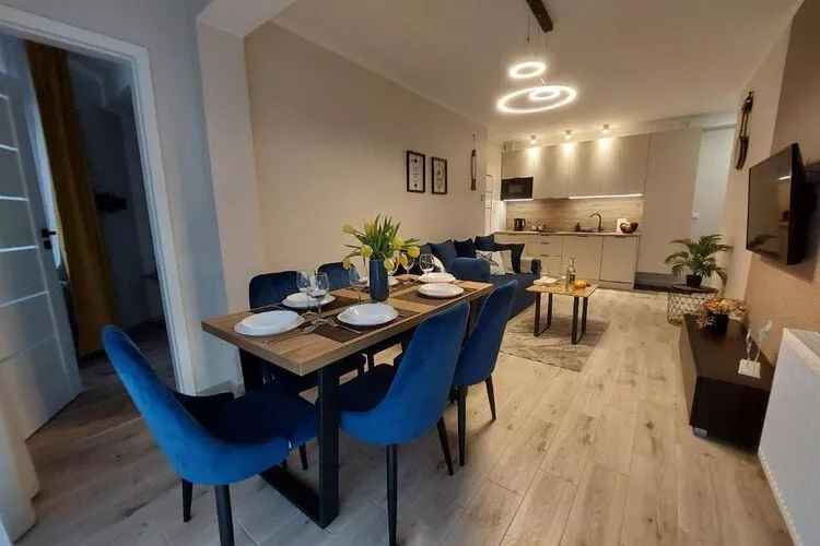 Apartament Nadmorski Czas dla 4 osób Darłówko-Woonkamer