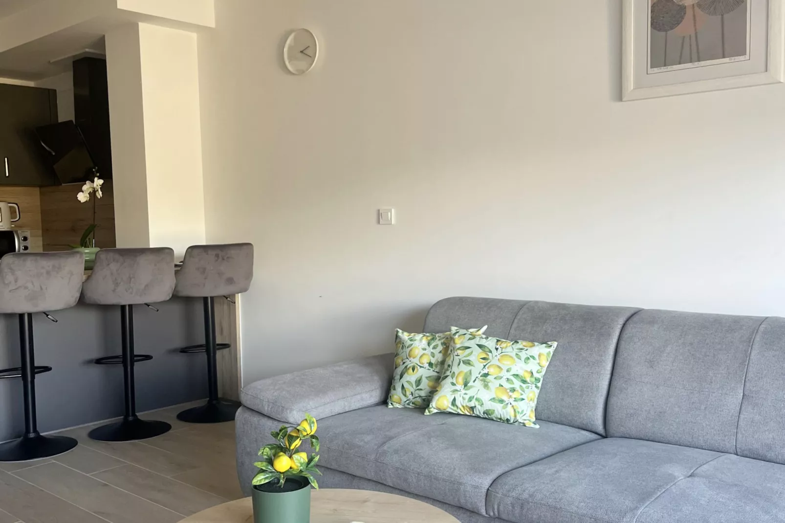 Apartment Mariner 2 with heated pool - Woonkamer