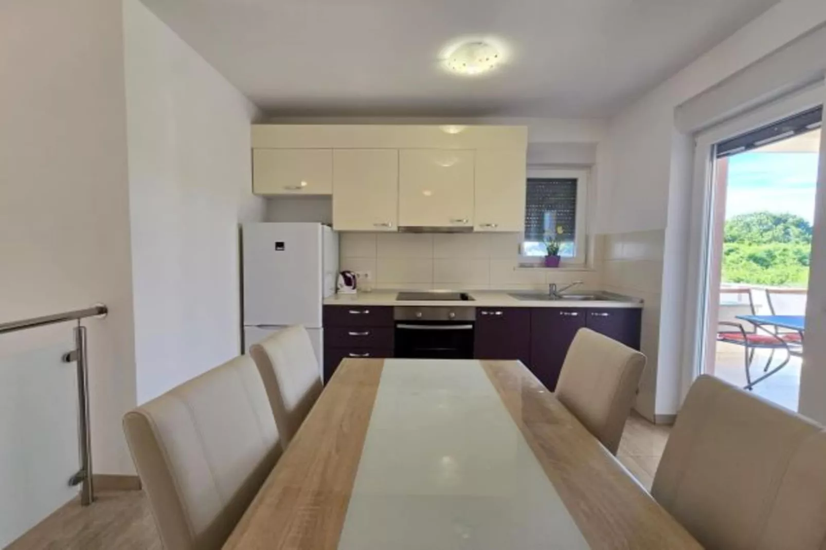 Apartment Mariner 2 with heated pool - Keuken