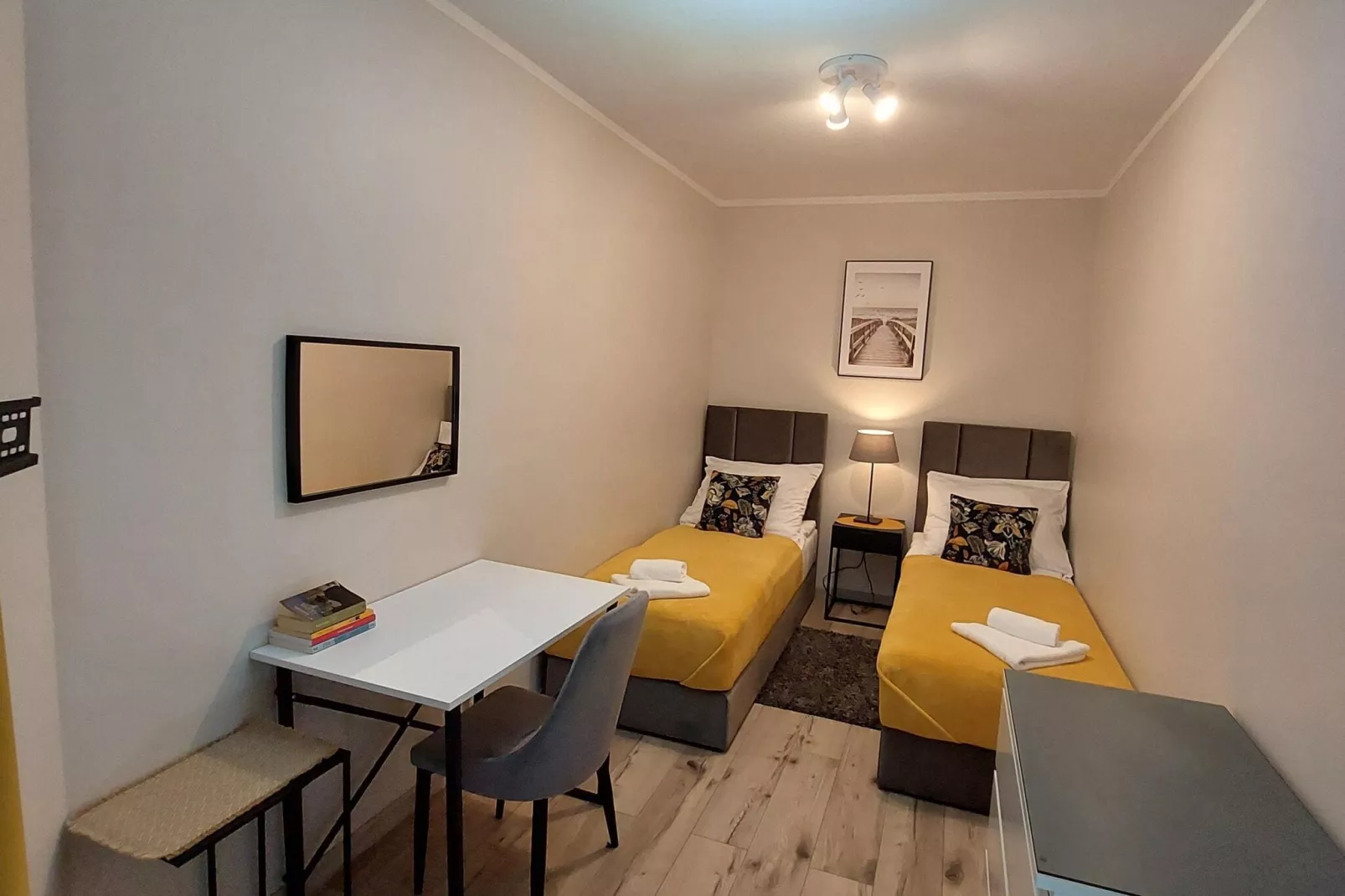 Apartament Nadmorski Czas dla 5 osób Darłówko-Slaapkamer