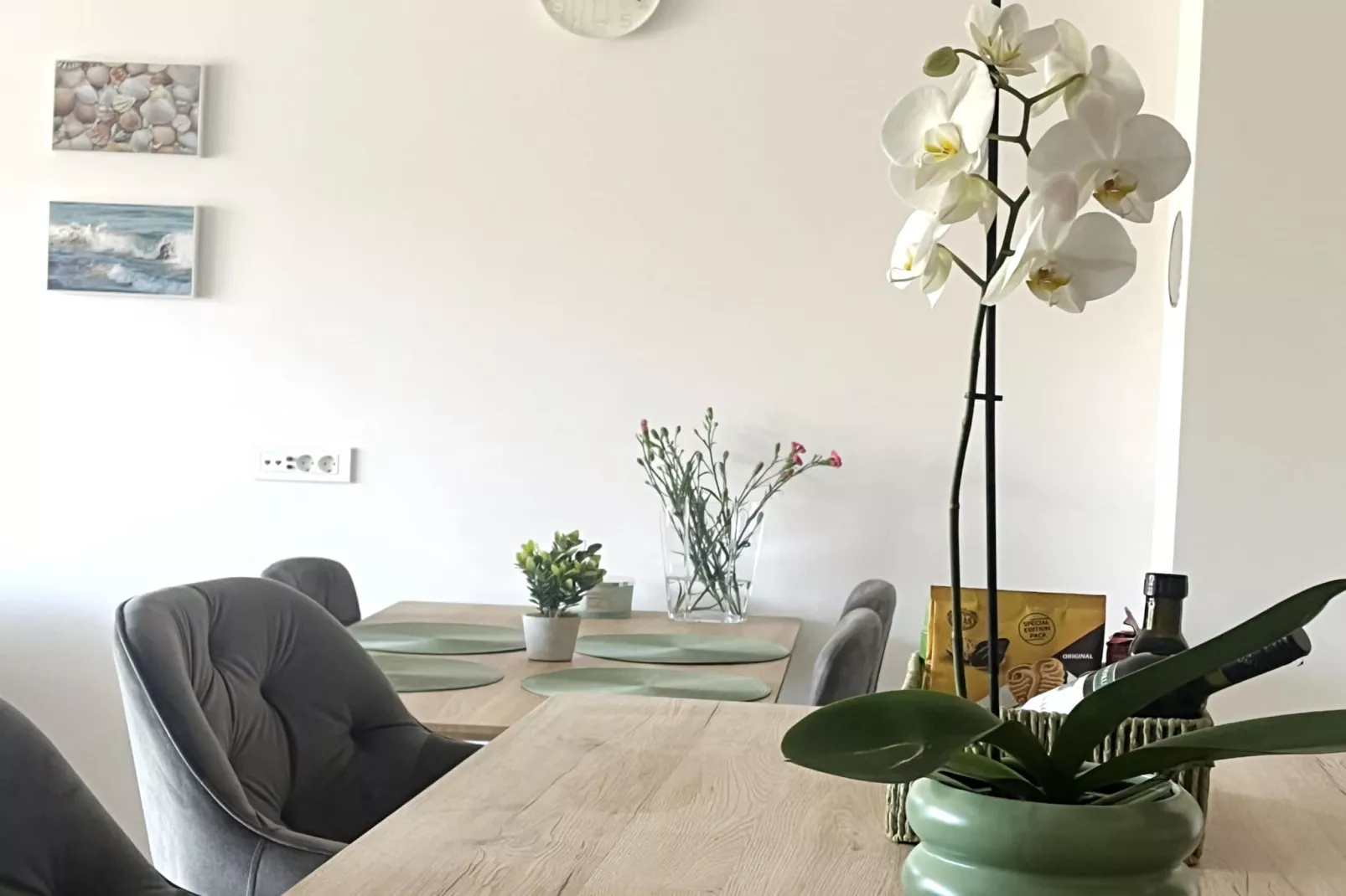 Apartment Mariner 1 with heated pool - Eetkamer