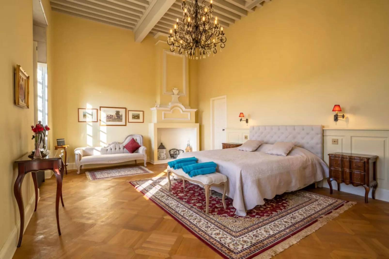 SCI Le Caz Propriété – Villa de Luxe dans le Sud de la France 12person - Slaapkamer