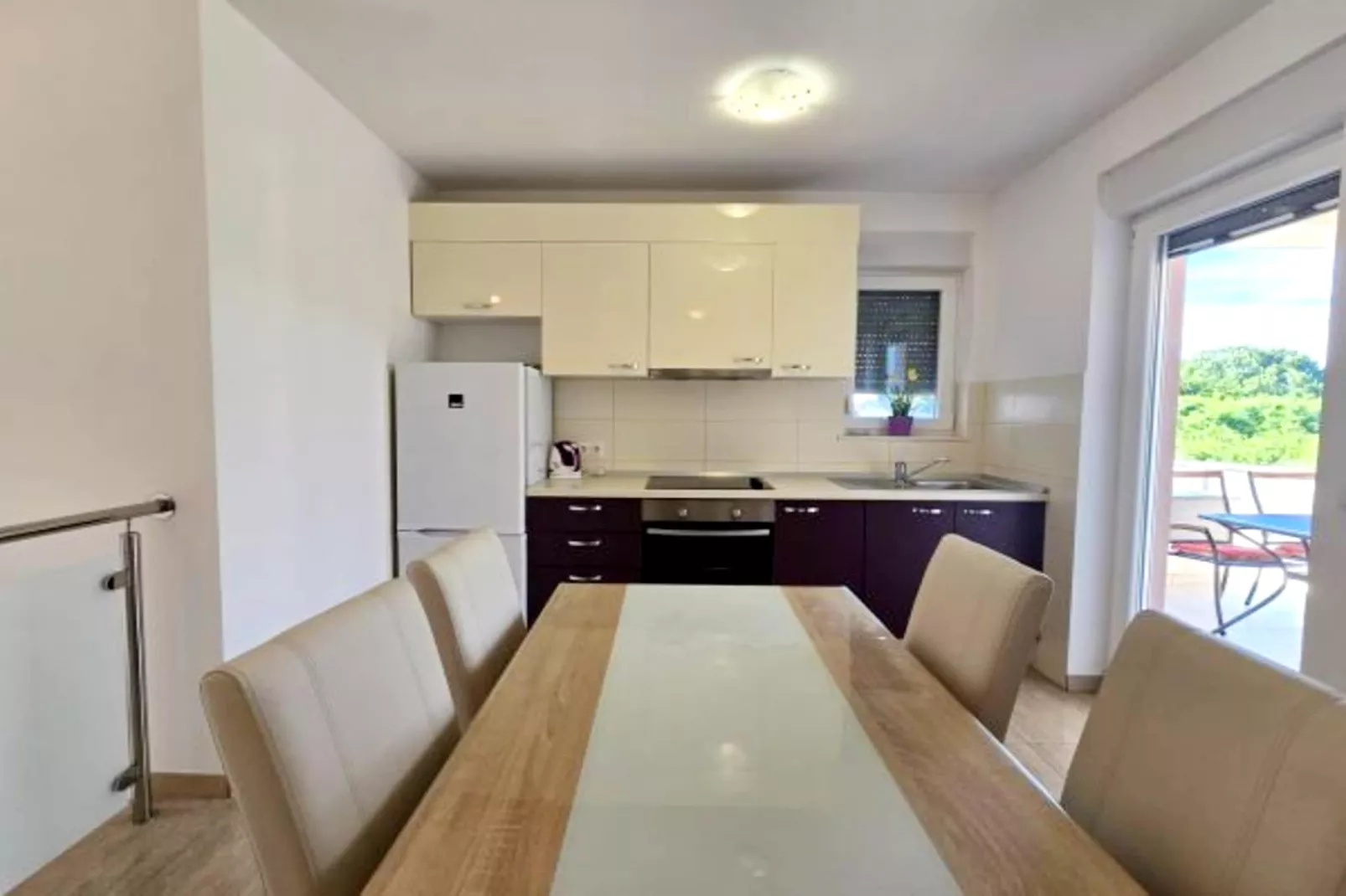 Apartment Mariner 1 with heated pool - Keuken