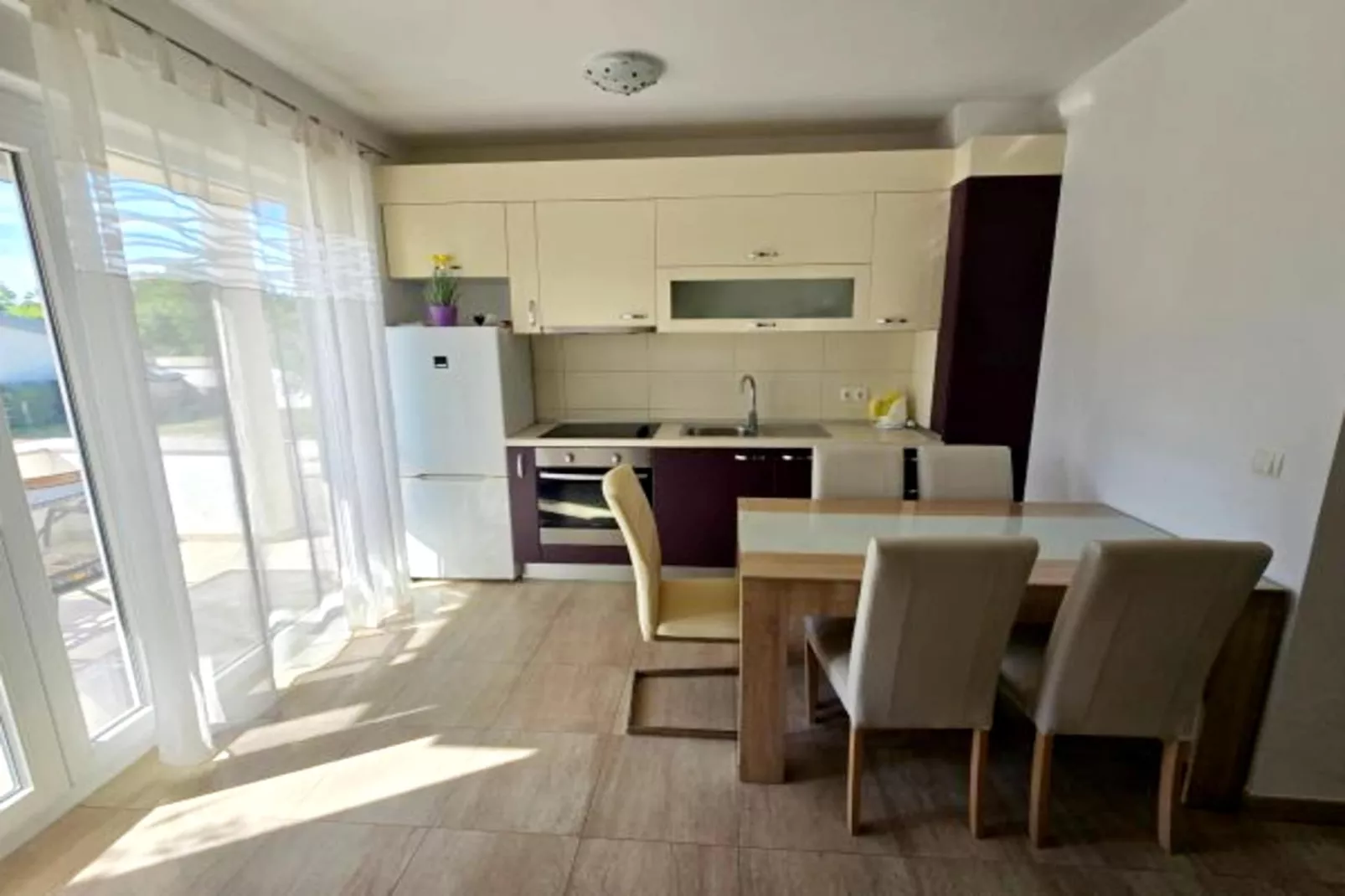 Apartment Mariner 1 with heated pool - Keuken