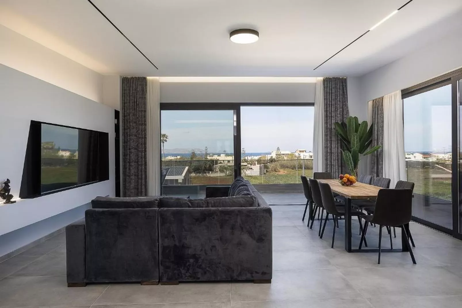 Resmi Seaview Villa - Woonkamer