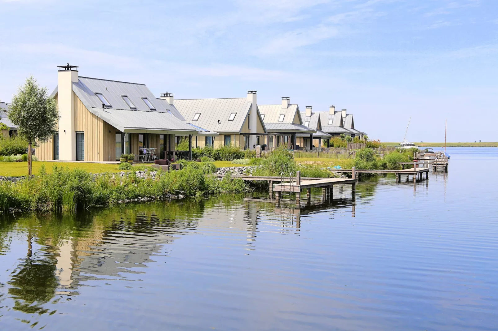 Resort Waterrijk Oesterdam 5 - Gebieden zomer 1km