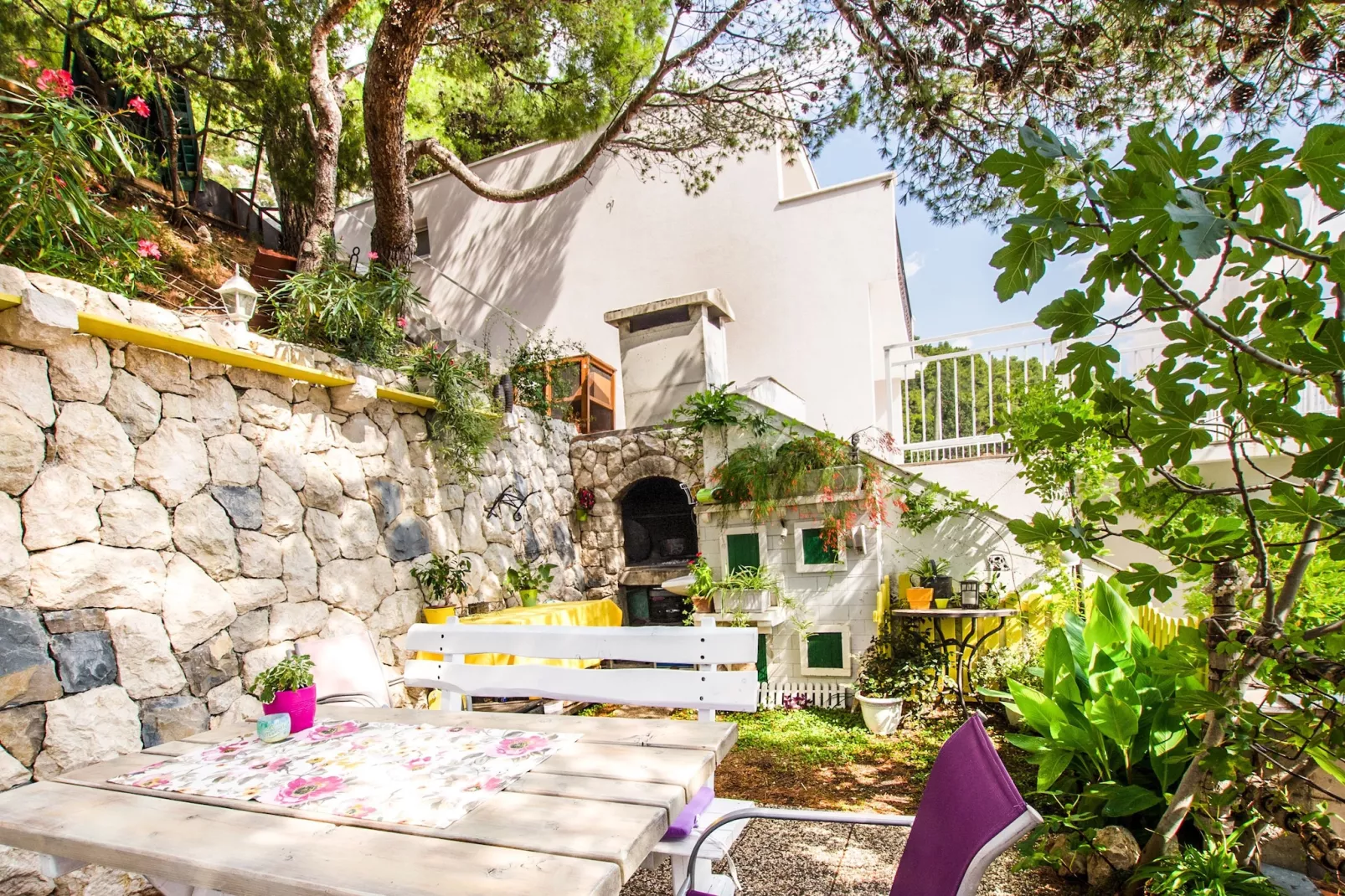 Studio apartment Babilo A3 - Tuinen zomer