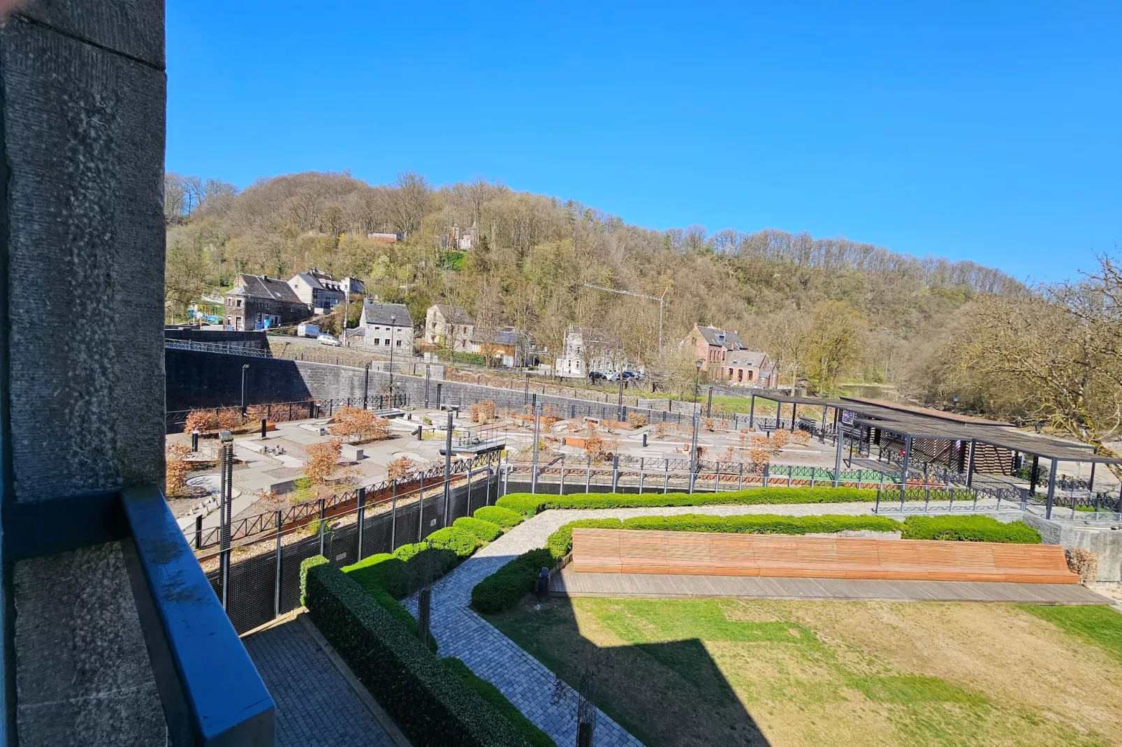 Durbuy center - Uitzicht zomer