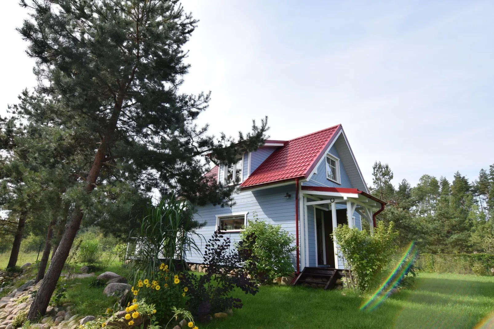 Holiday home in Frydrychowo-Buitenkant zomer