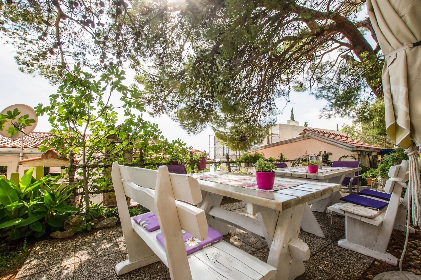 Studio apartment Babilo A3 - Tuinen zomer