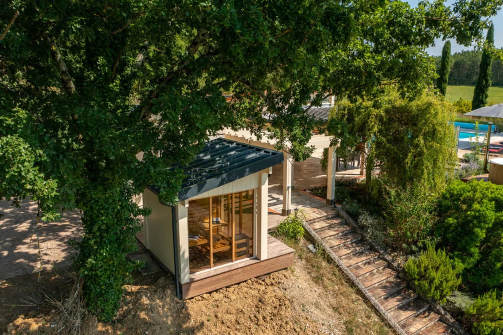 SCI Le Caz Propriété – Villa de Luxe dans le Sud de la France 12person - Buitenlucht
