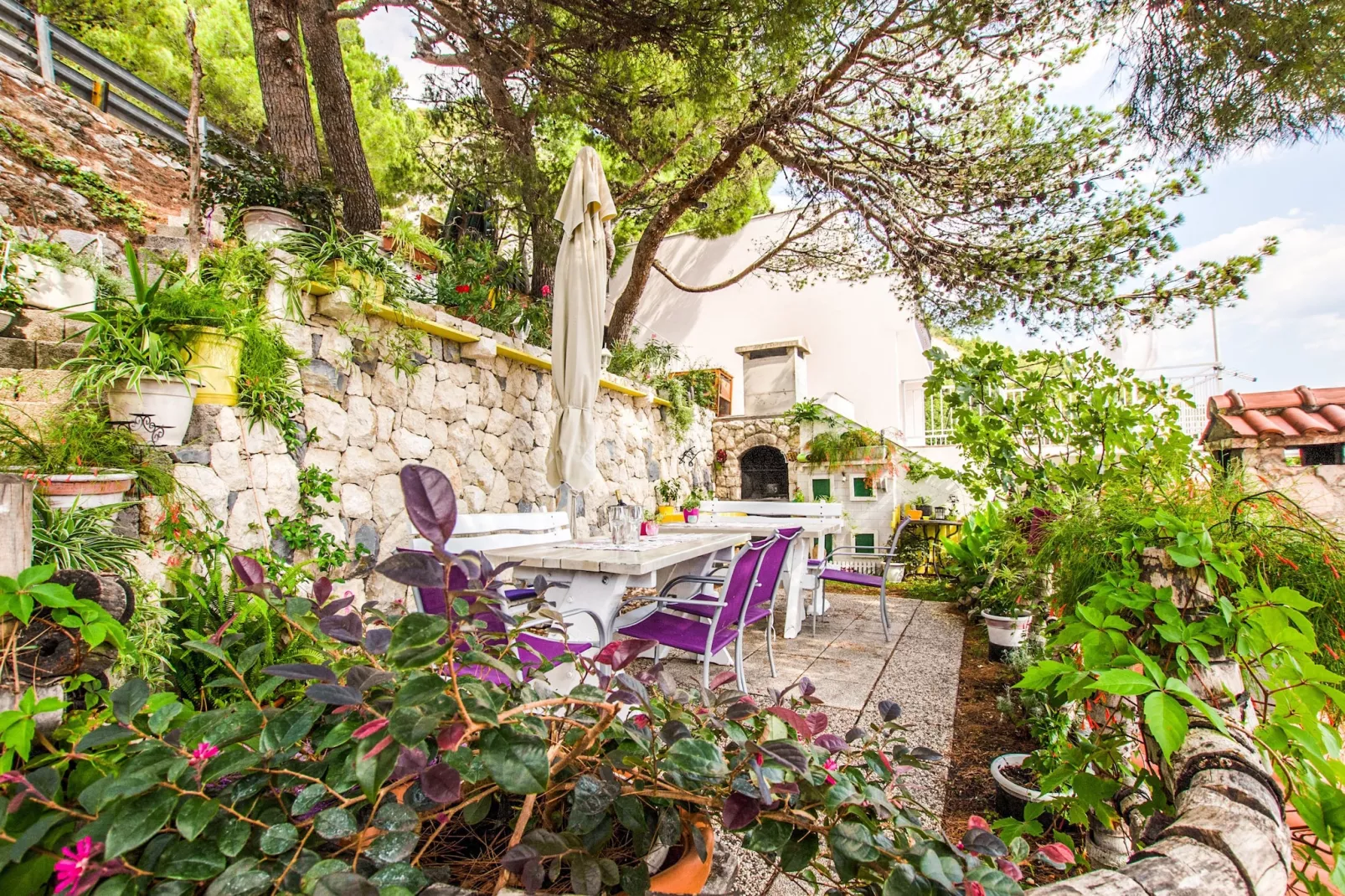 Studio apartment Babilo A3 - Tuinen zomer