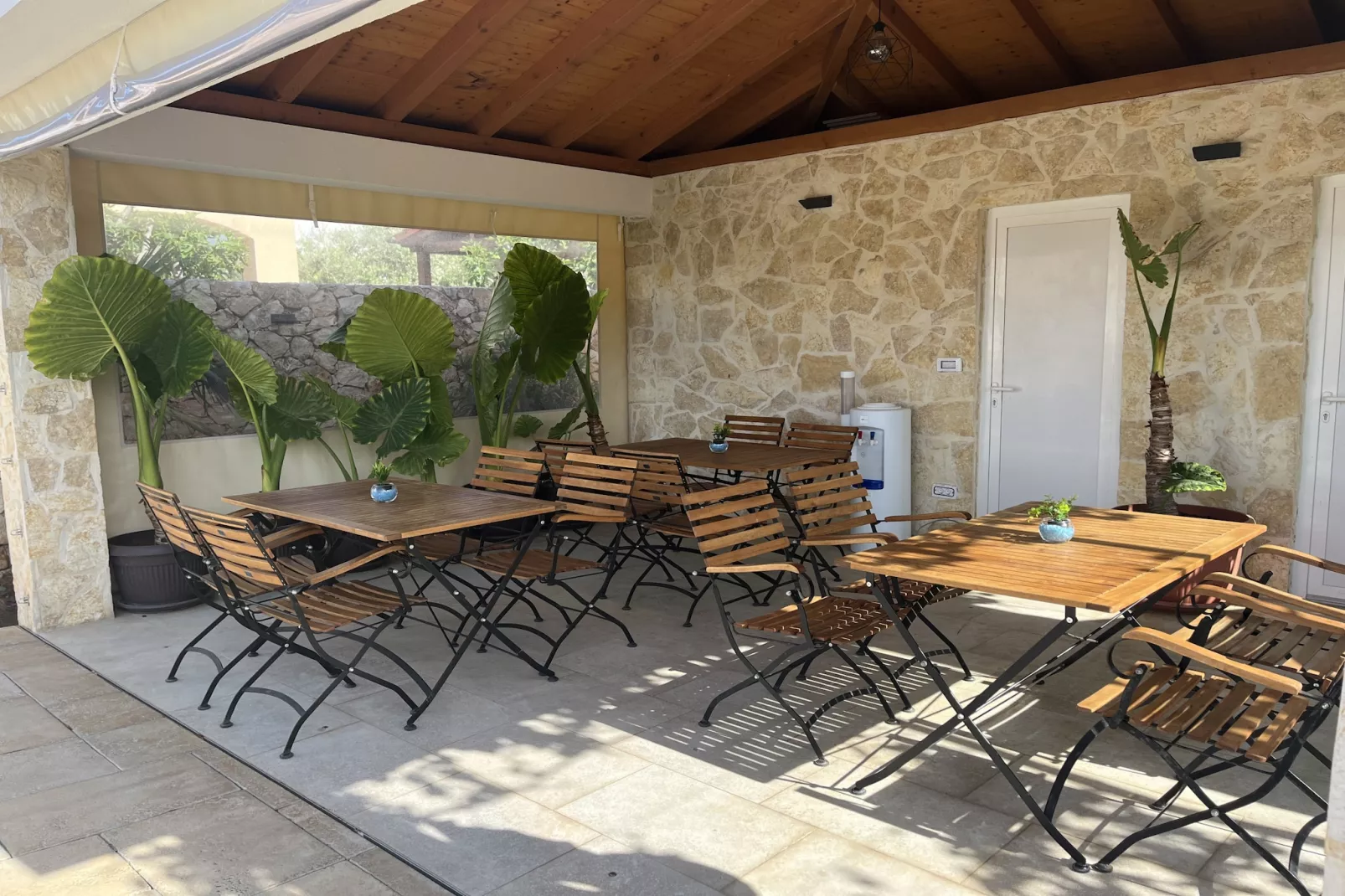 Apartment Mariner 1 with heated pool - Terras