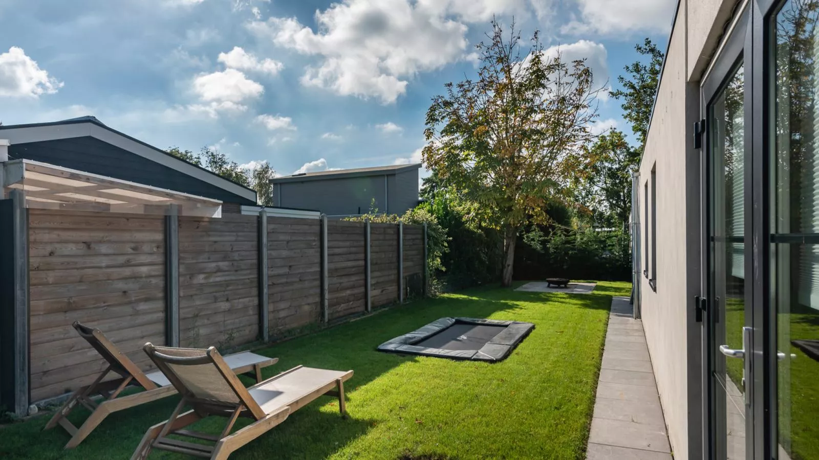 Bos  Meer Lodge Kamperland - Tuinen zomer