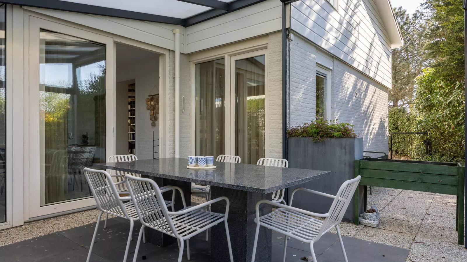 Meerhuis Cardium - Buitenkant zomer