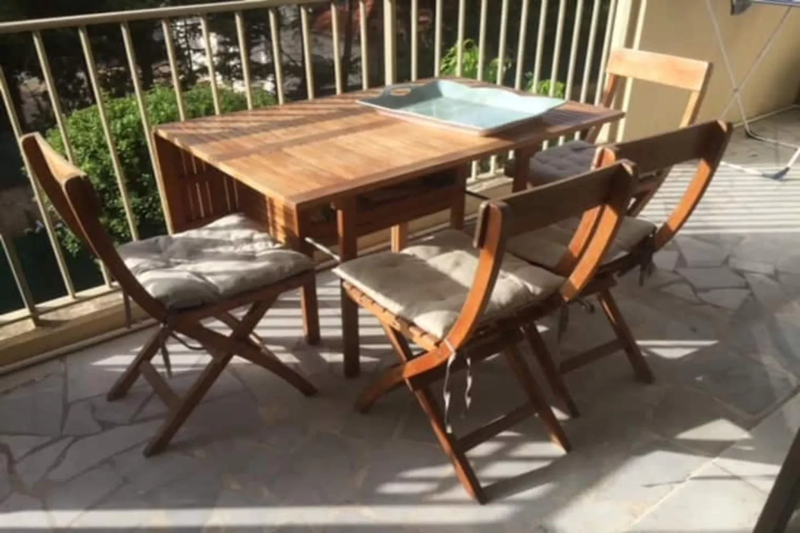 Appartement en bord de mer – Plage de la Salis - Terrasbalkon