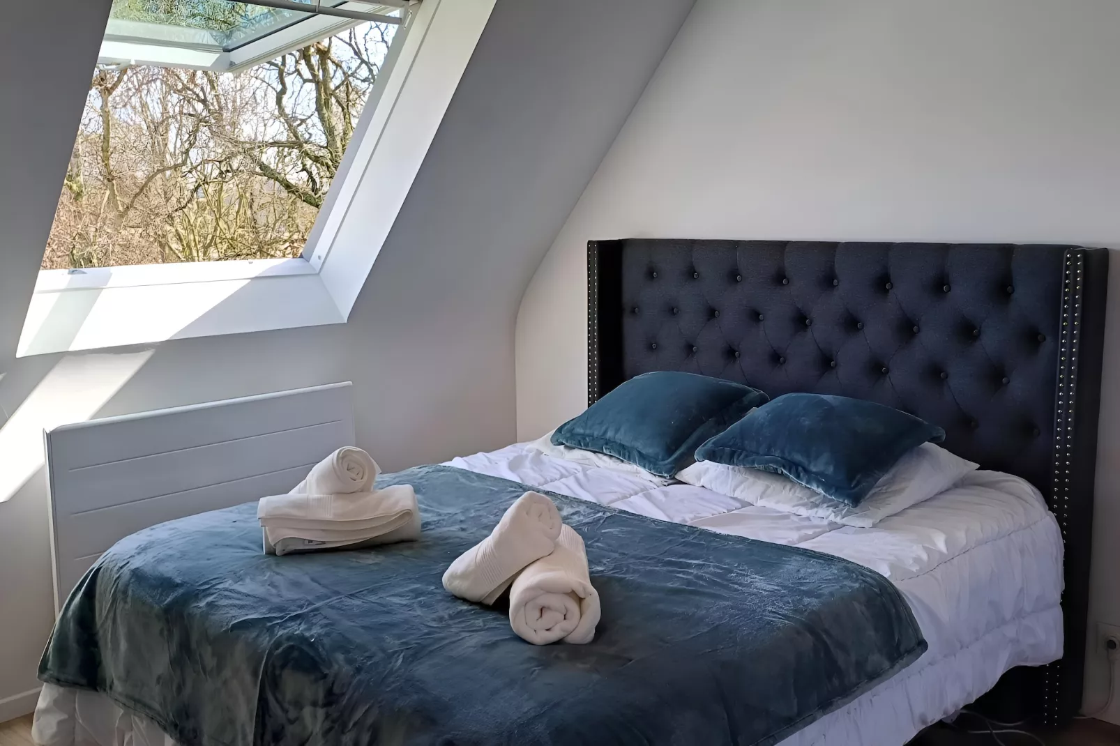 Holiday home in Locquirec - Slaapkamer