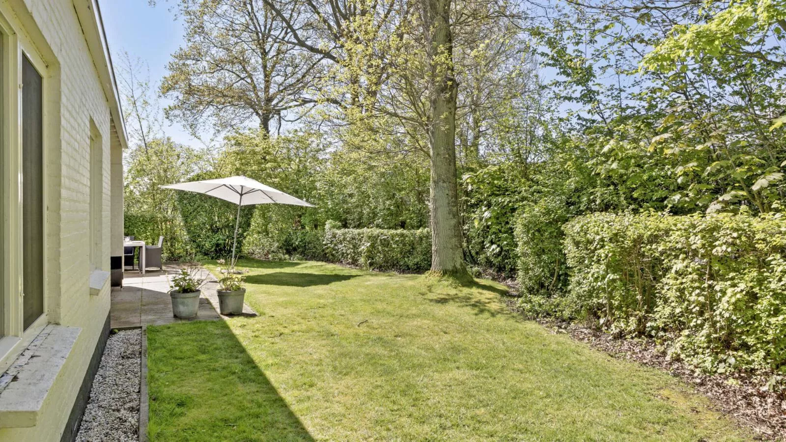 Duinlodge Groot Valkenisse - Tuinen zomer