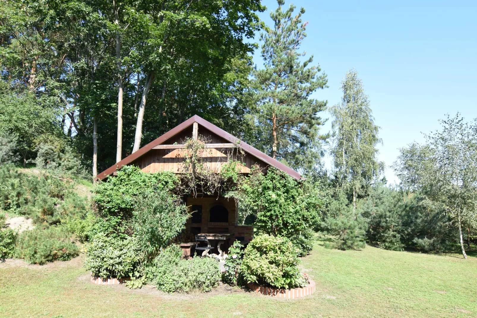 Holiday flat in Choczewo-Tuinen zomer