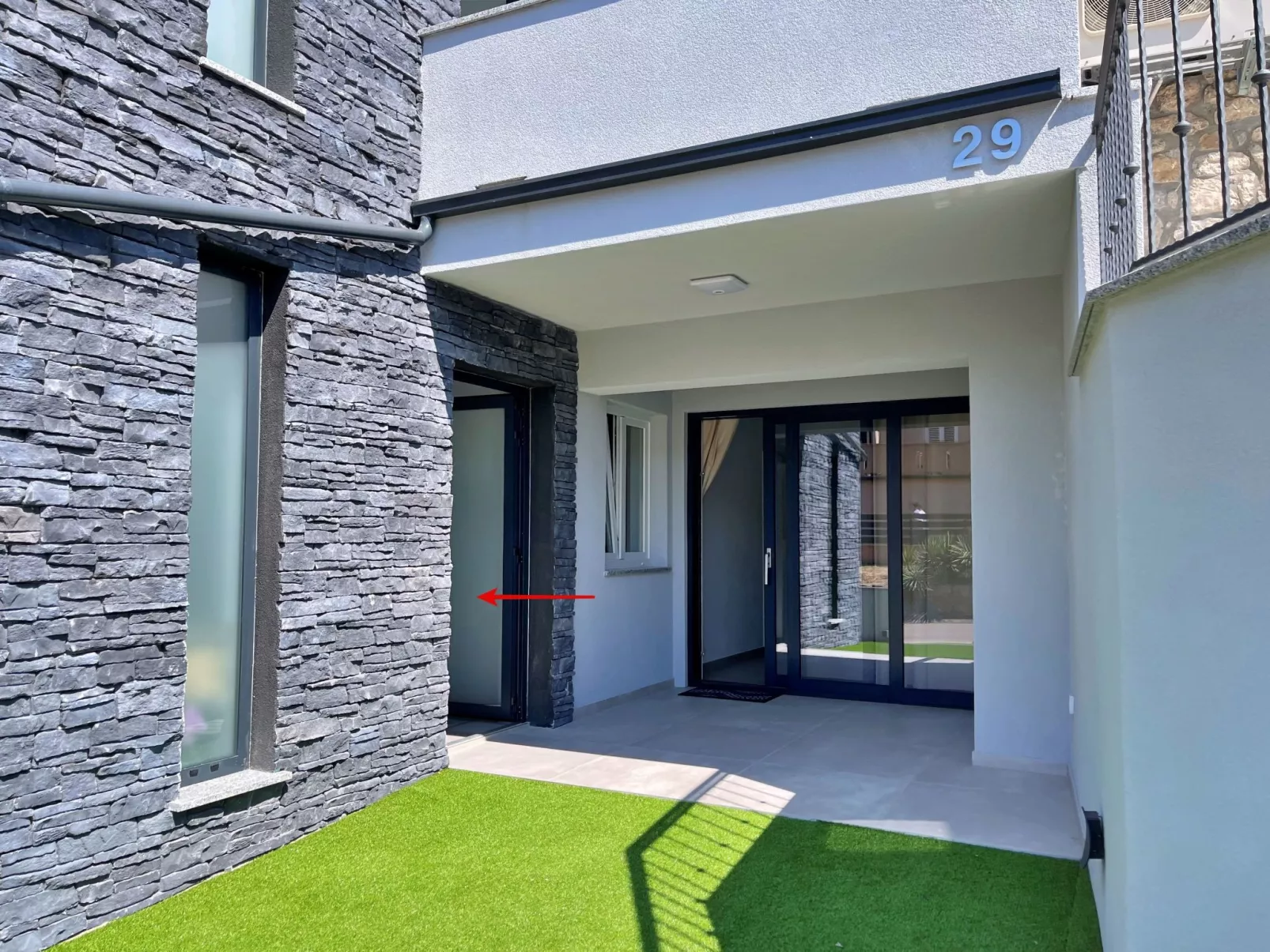 Apartment Bonum mit privatem Pool - Buiten