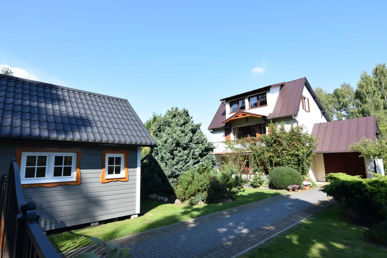 Holiday home in Kopalino-Buitenkant zomer