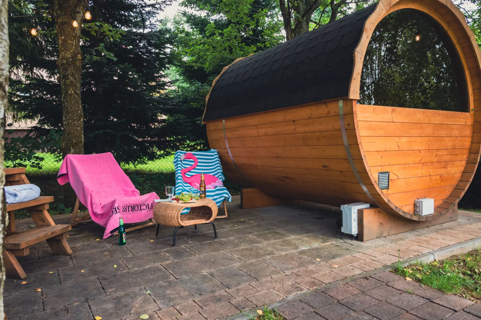 Ferienhaus Perlino-Tuinen zomer