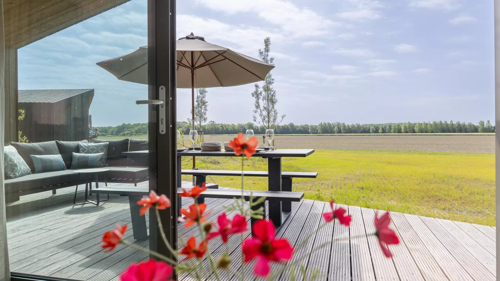 Natuurhuis Kreekrand - Terrasbalkon