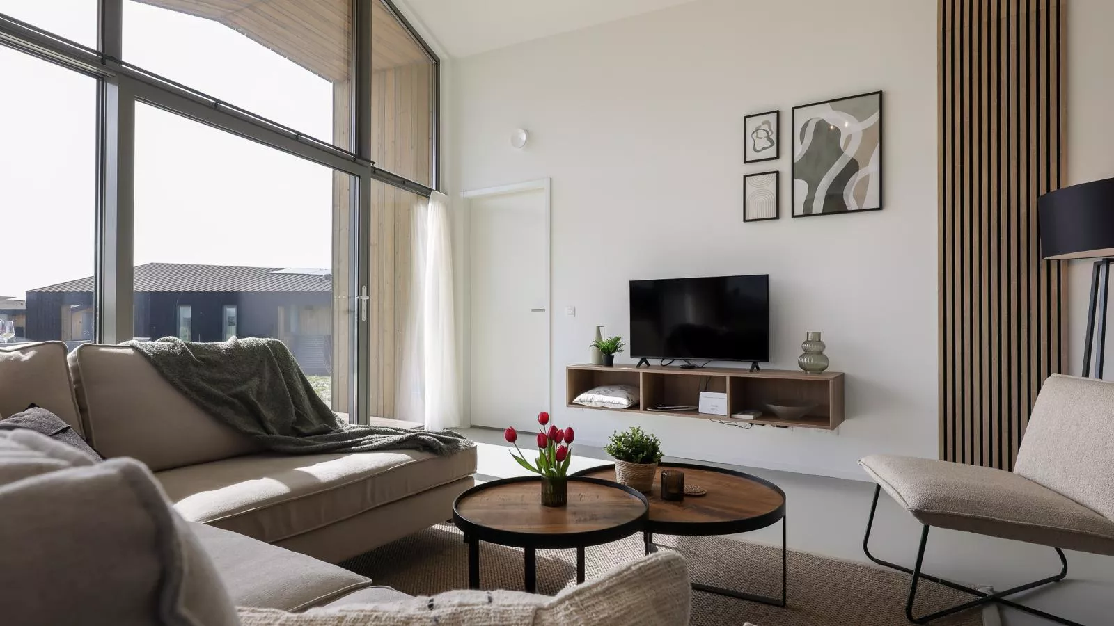 Natuurhuis Oeverlicht - Woonkamer