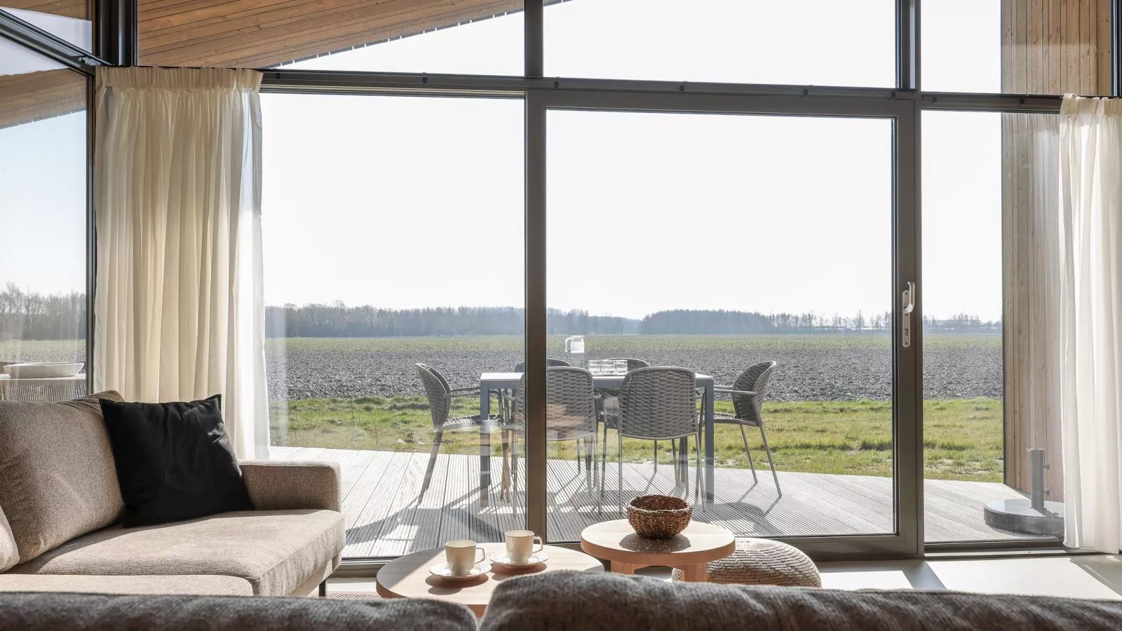 Natuurhuis Houtkant - Uitzicht zomer