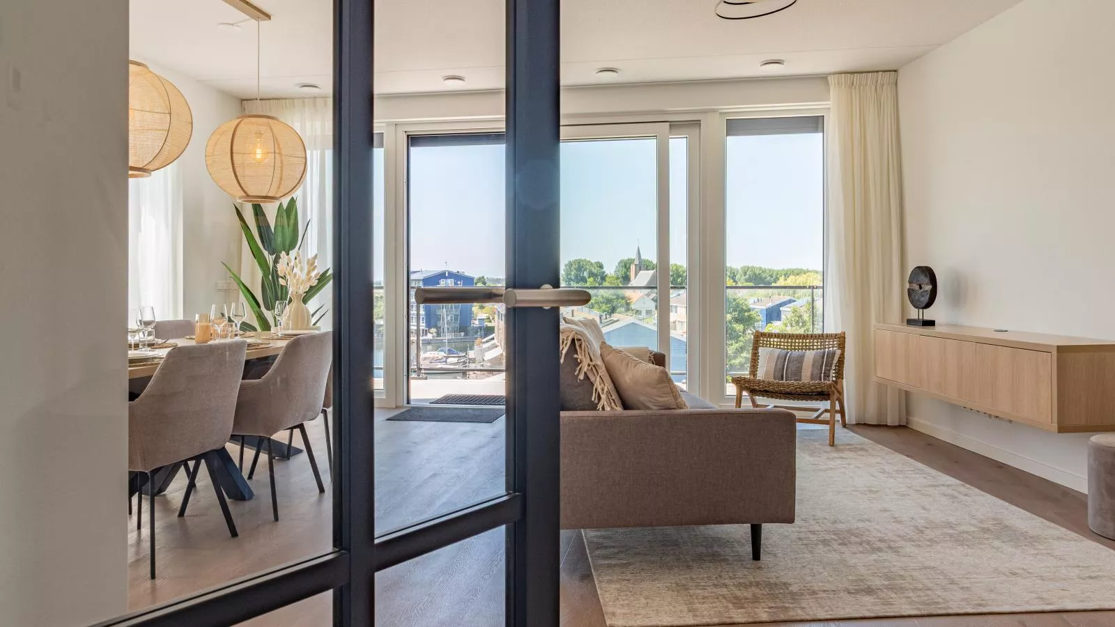 Marina Penthouse Kortgene - Woonkamer