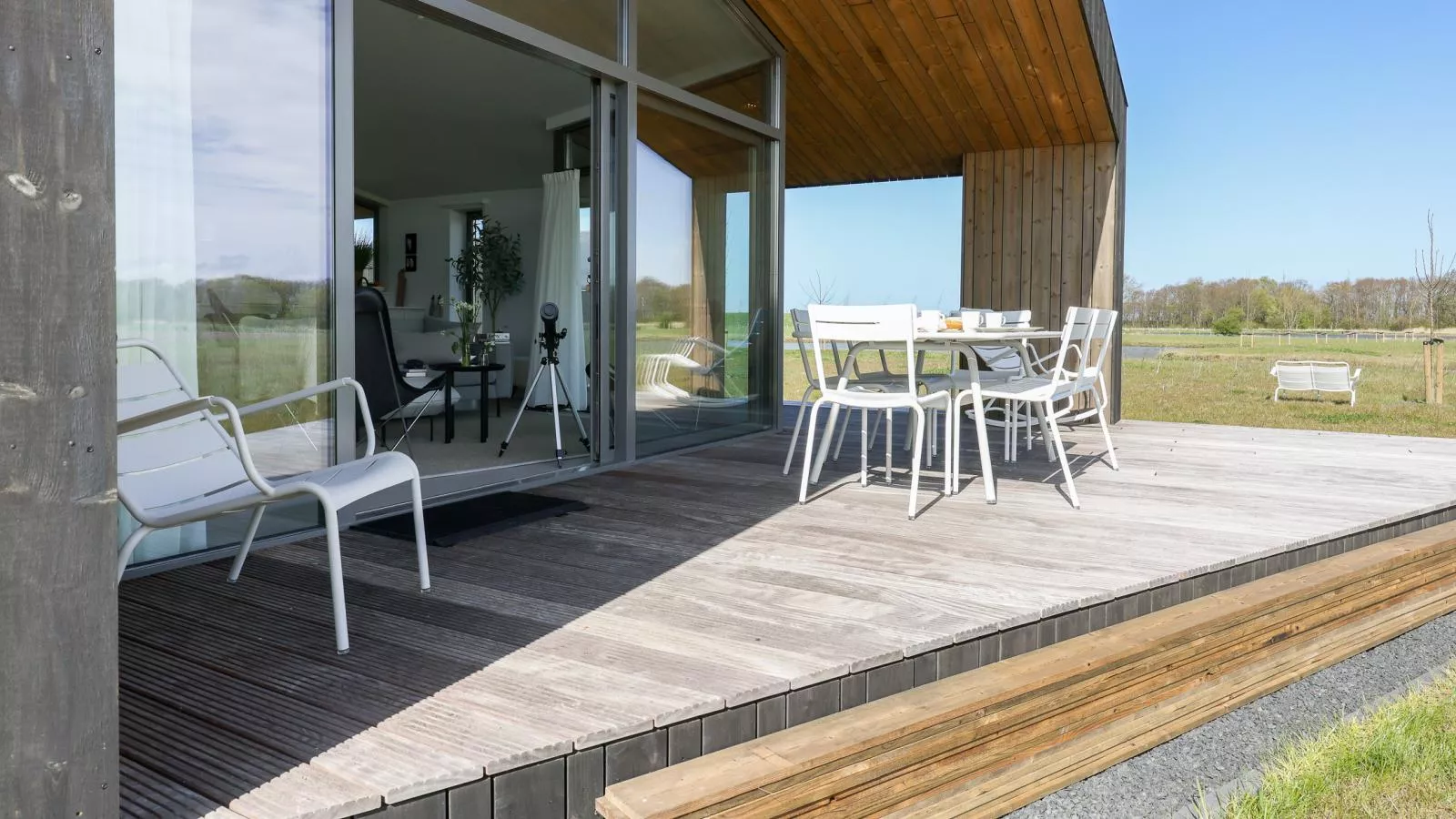 Natuurhuis Oeverzicht - Terrasbalkon