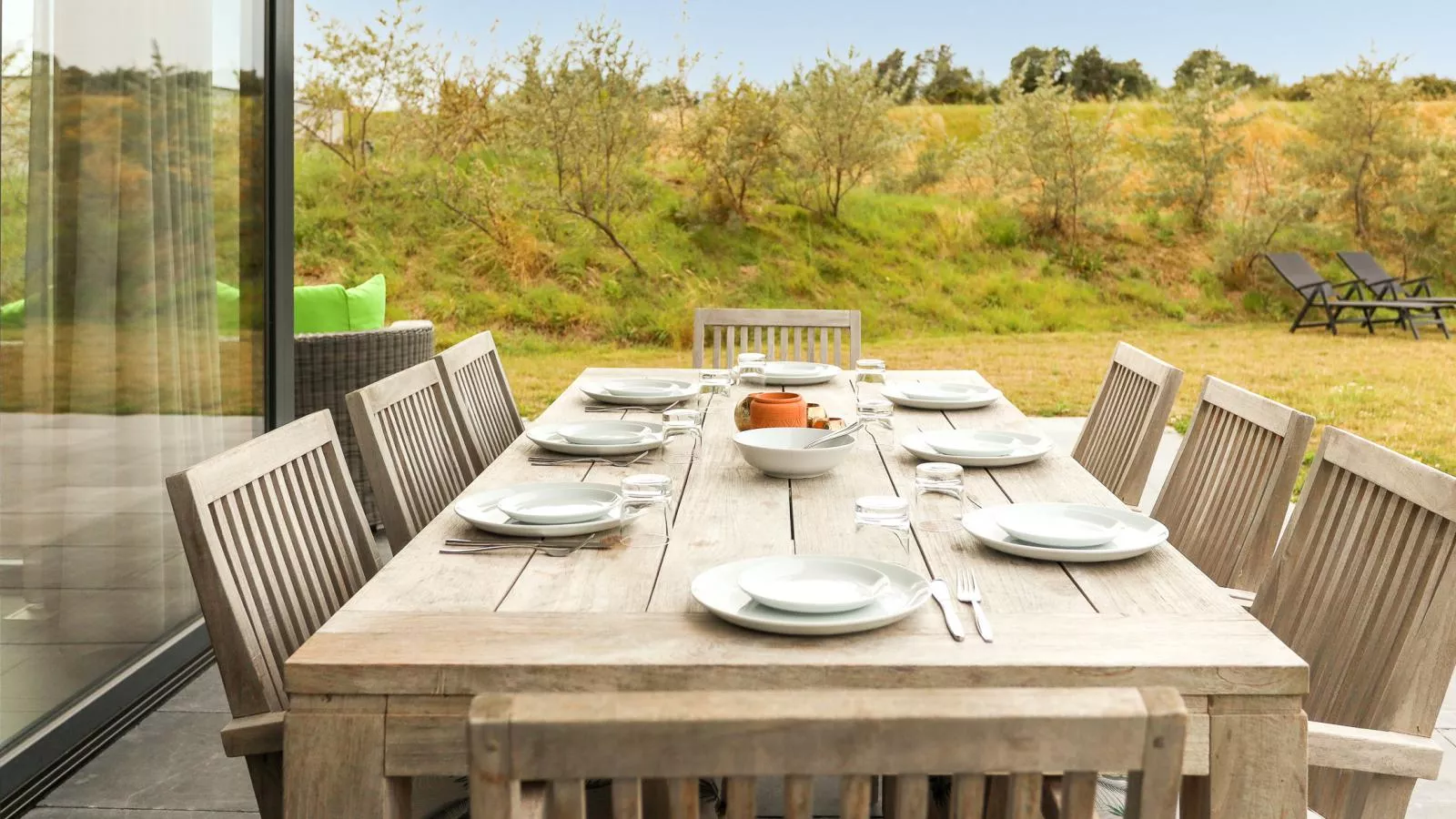 Duinvallei Lodge Zeeland - Eetkamer