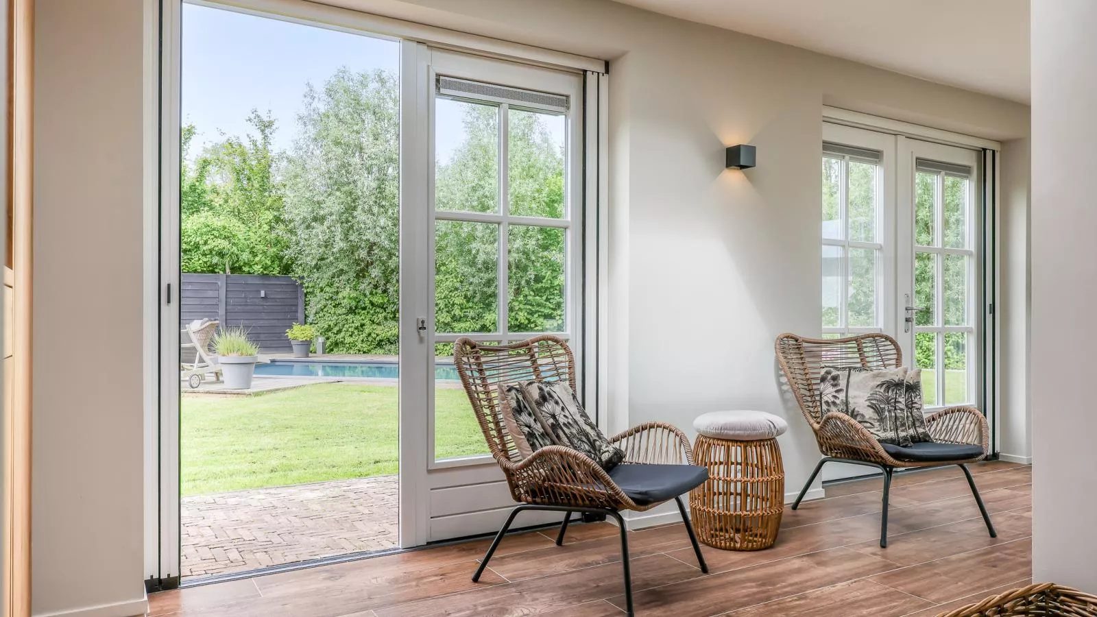 Zeeuwse Polderlodge - Uitzicht zomer