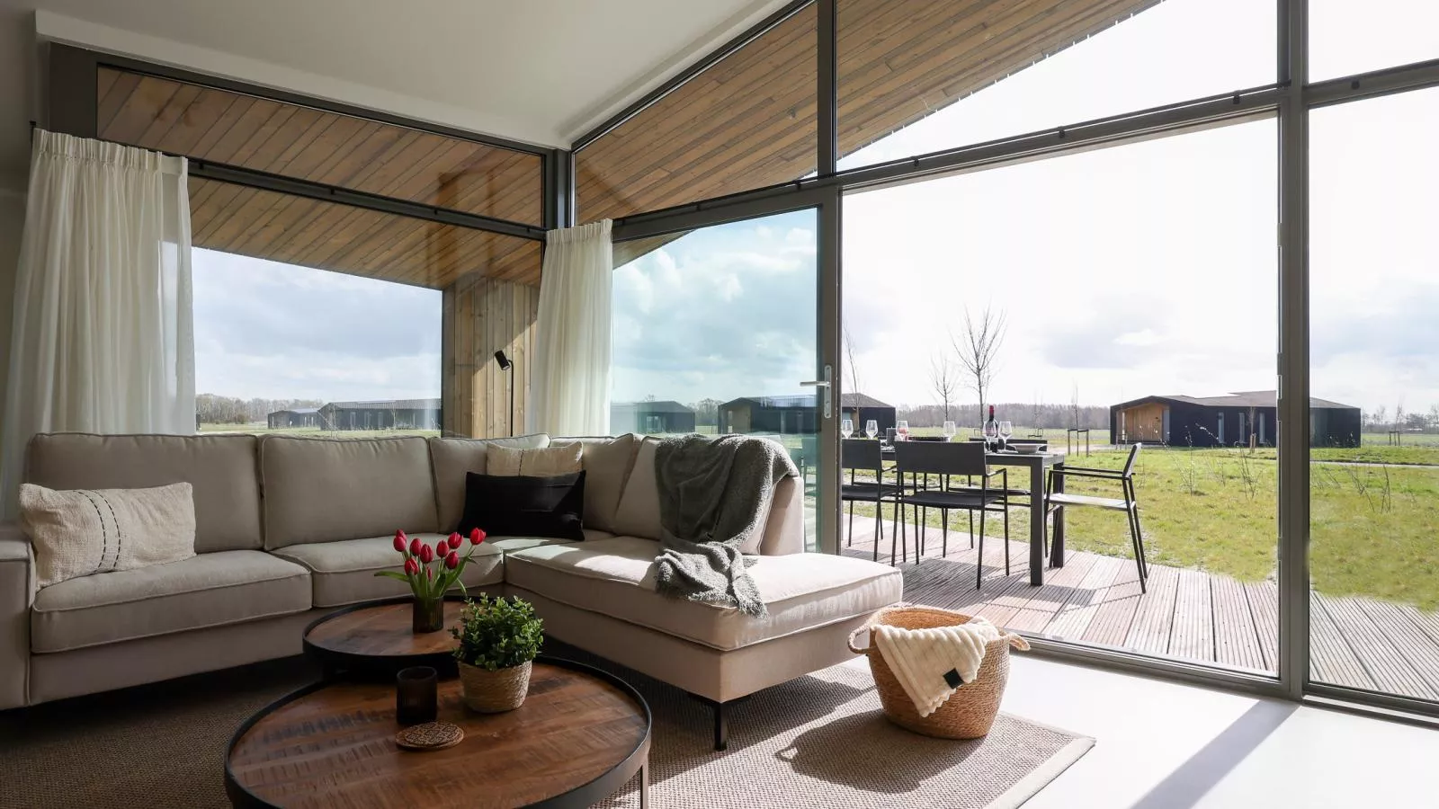 Natuurhuis Oeverlicht - Woonkamer