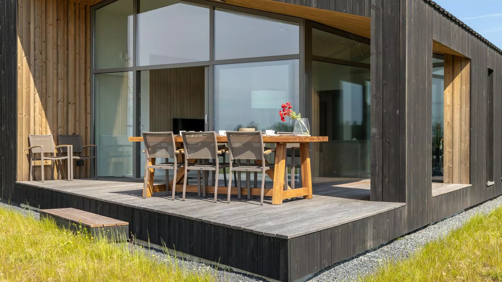 Natuurhuis Rietzoom - Terrasbalkon