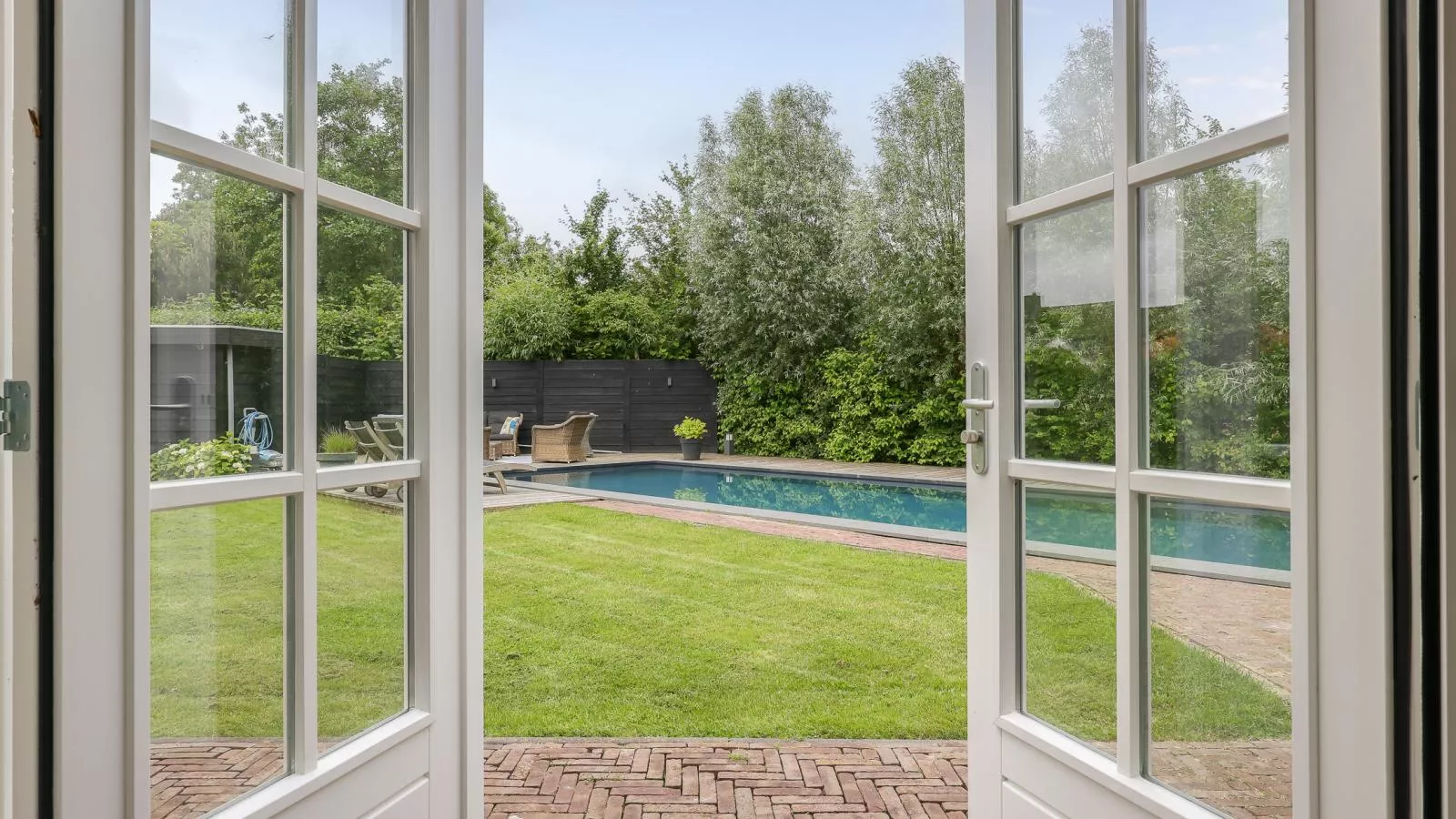 Zeeuwse Polderlodge - Uitzicht zomer