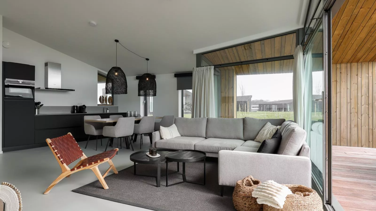 Natuurhuis Veldbries - Woonkamer