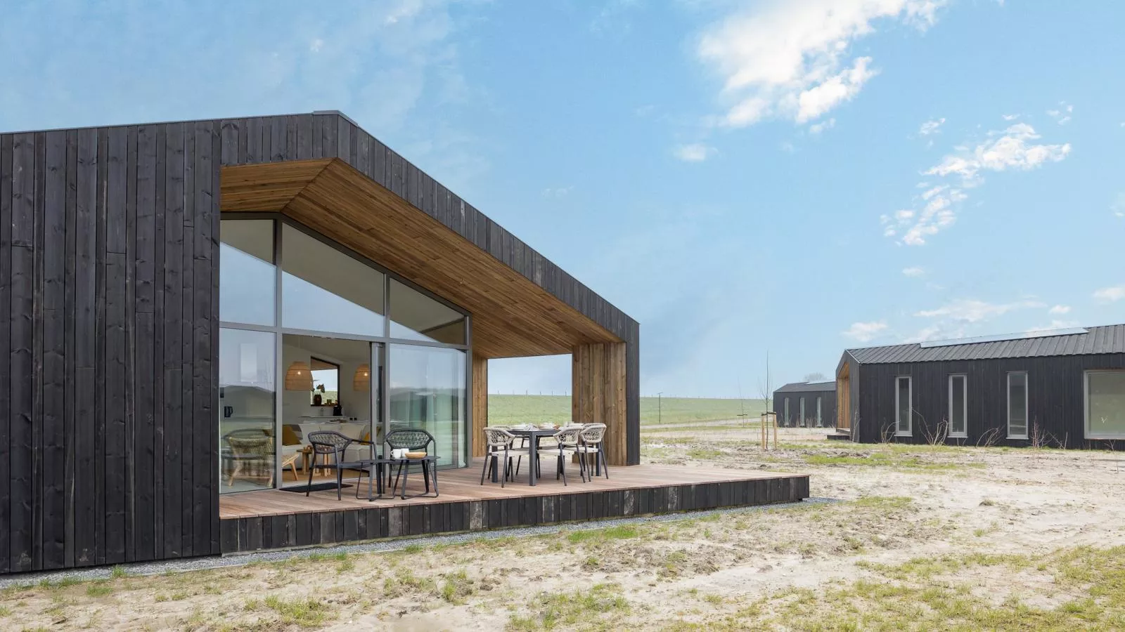 Natuurhuis Waterkant - Buitenkant zomer