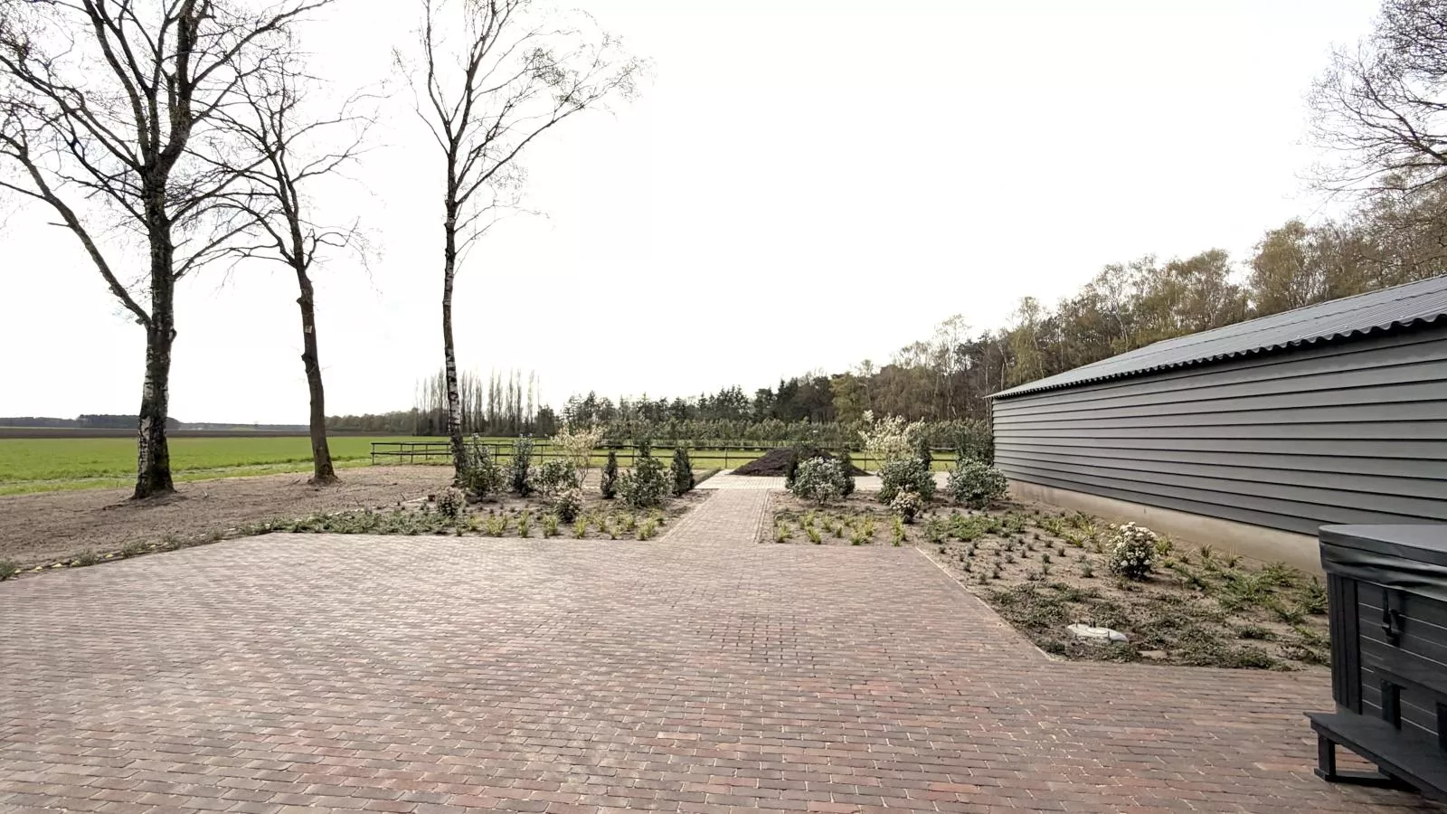 Guesthouse het Koetshuis - Uitzicht zomer