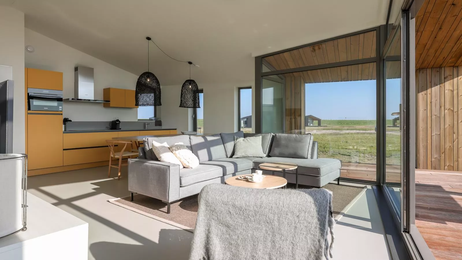 Natuurhuis Avondpolder - Woonkamer