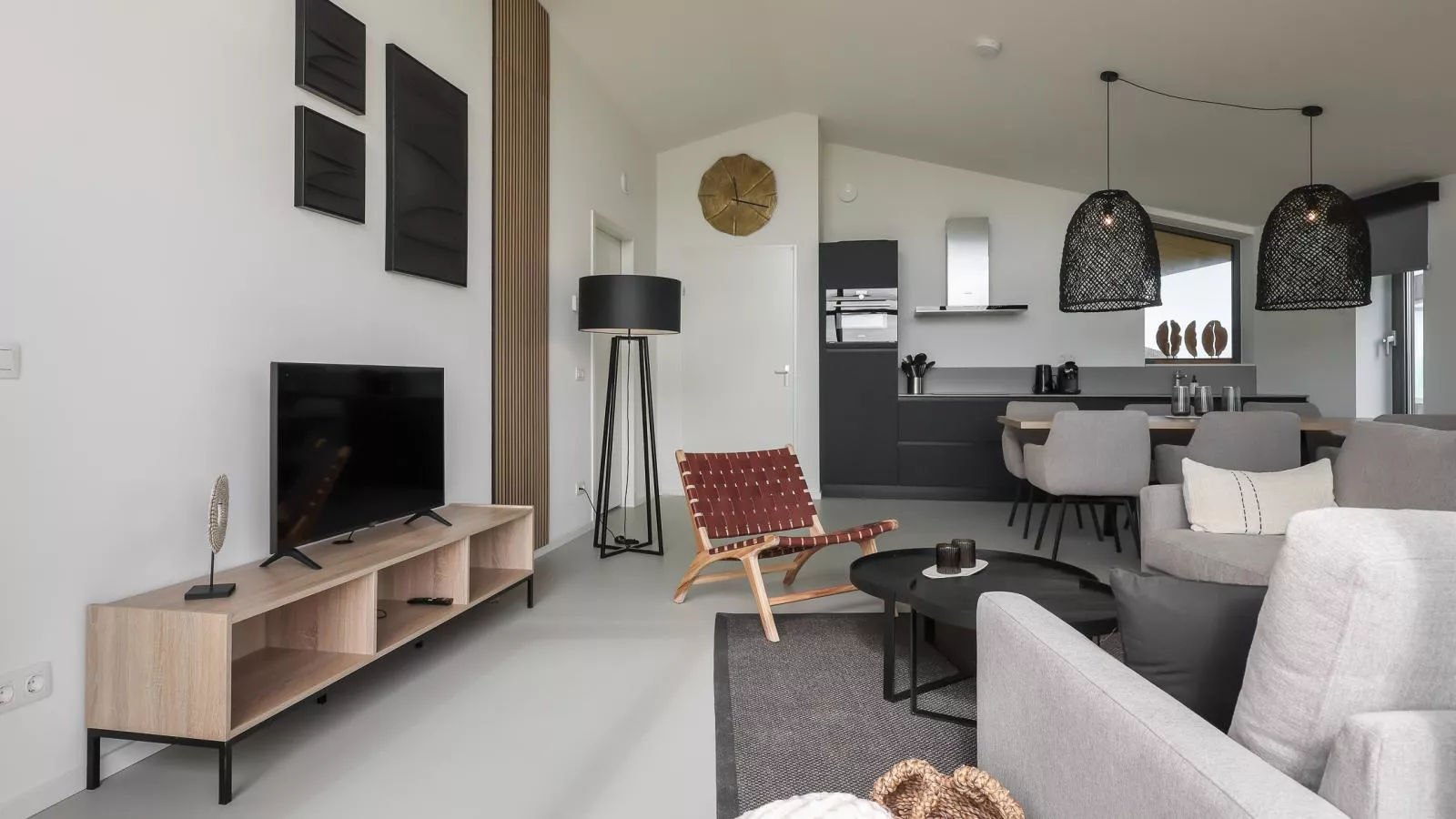 Natuurhuis Veldbries - Woonkamer