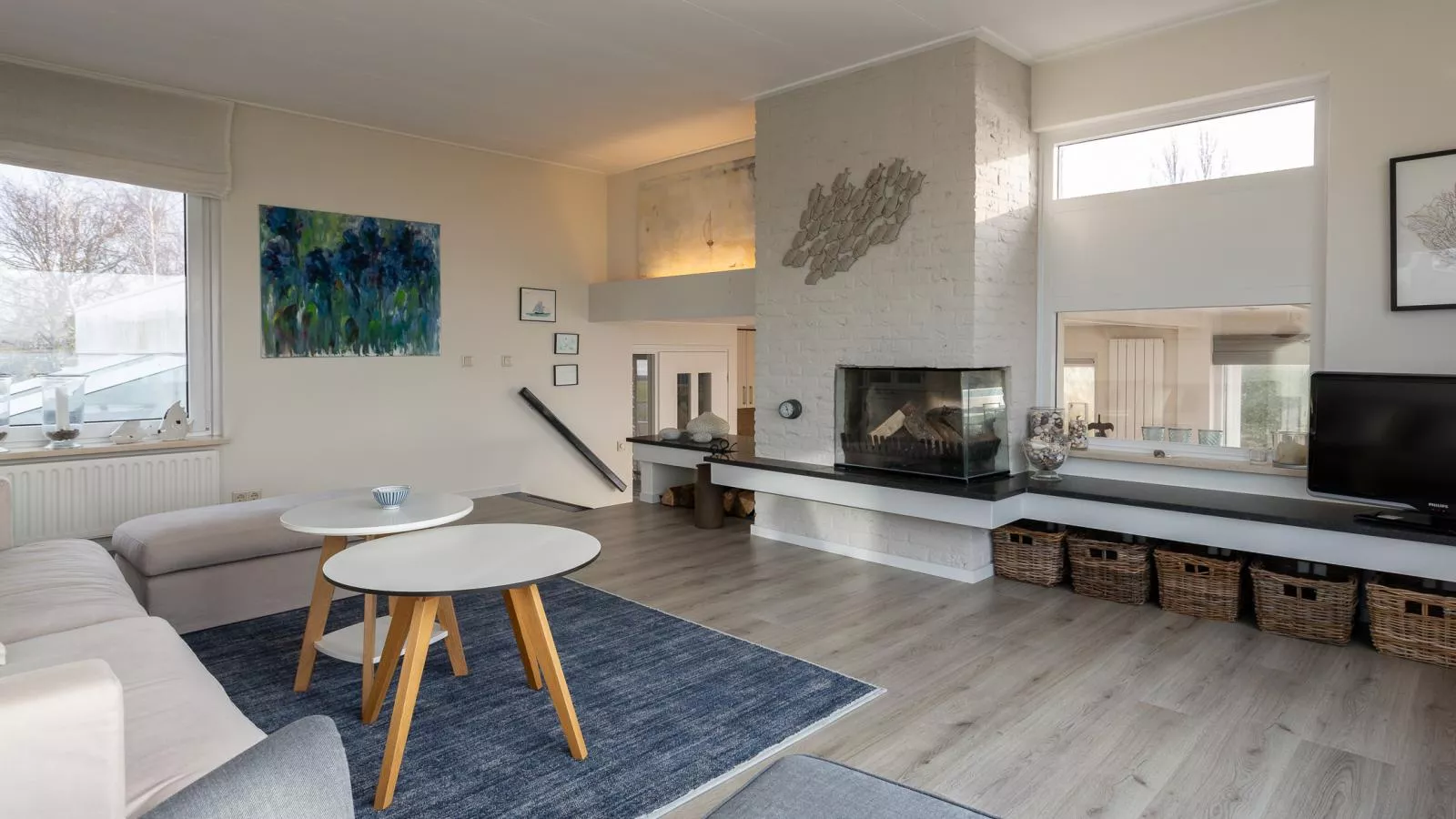 Veerse Meer Natuurvilla - Woonkamer