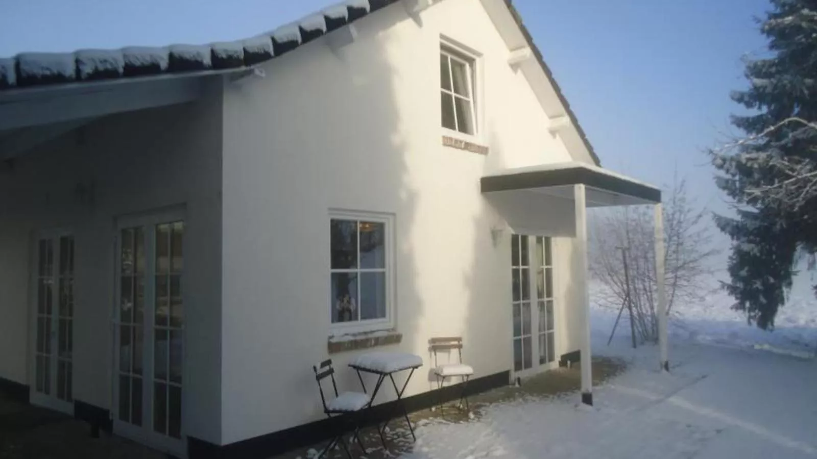 Spijk vakantiehuis - Exterieur winter