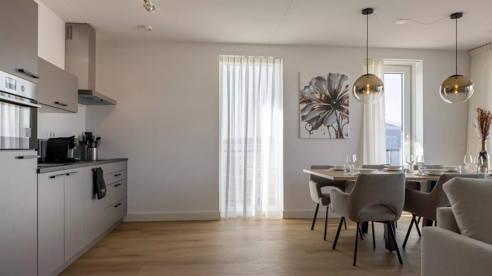 Marina Spa View Kortgene - Keuken