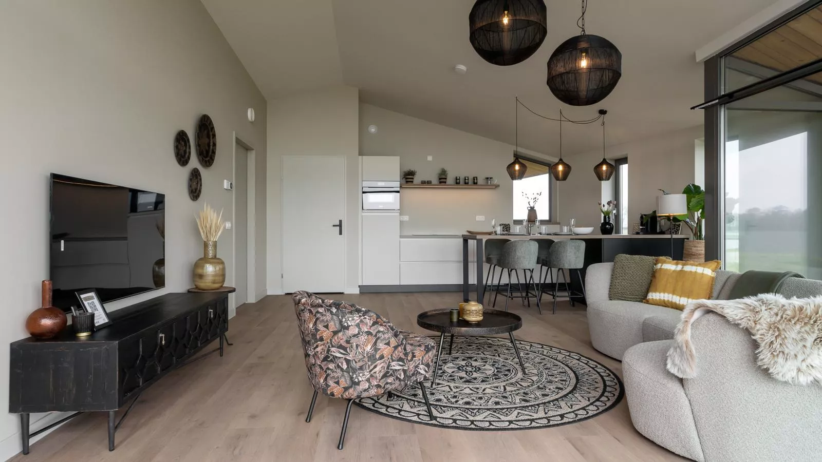 Natuurhuis Zilte stilte - Woonkamer