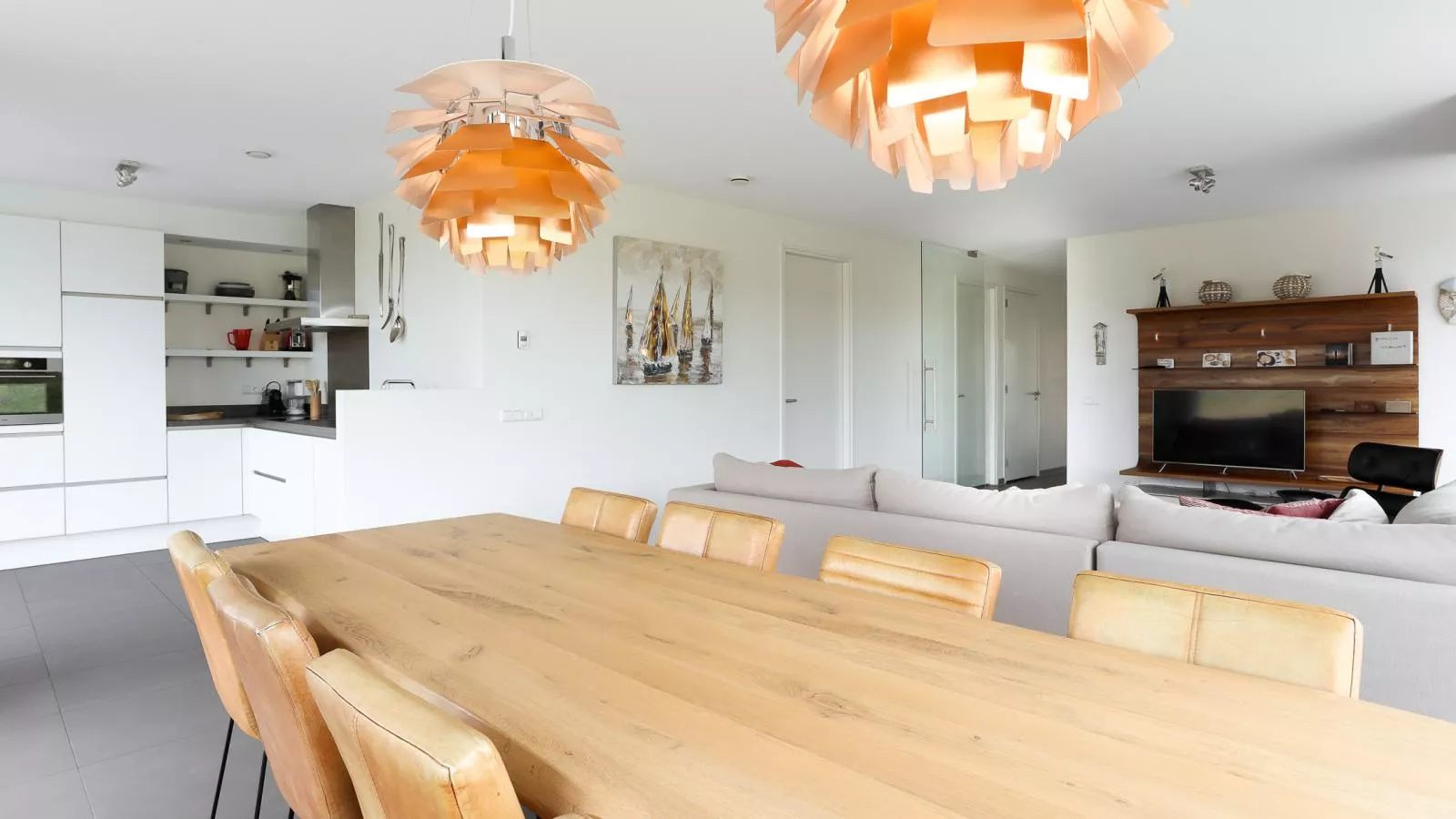 Duinvallei Lodge Zeeland - Eetkamer